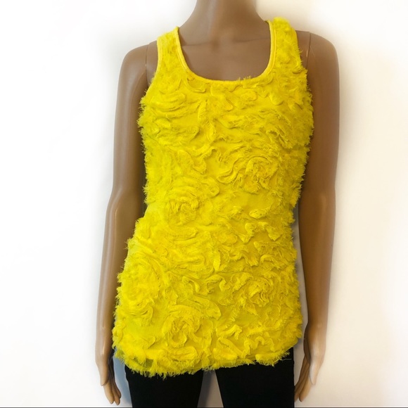 Absolute Angel Tops - Absolute Angel Bright Yellow Tanktop